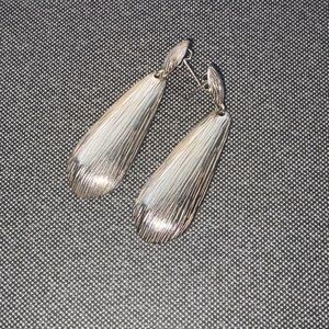 Silpada Silver Teardrop Earrings